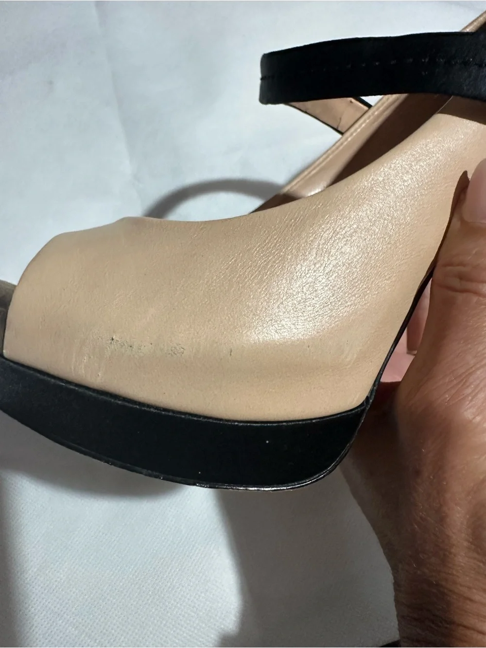 Jessica Simpson Ely blush leather platform pumps 9